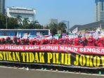SPANDUK Aksi 1 Mei: Jokowi Big Liar, Cipta Kerja Pesanan Oligarki!