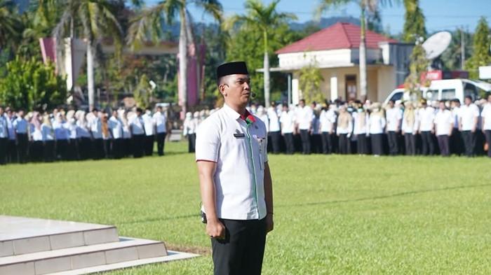 Apel kerja bersama pascalibur dan cuti bersama hari raya Idul Fitri 2026 Pemkab Boltara