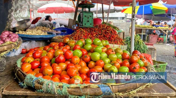 Info Harga Bapok di Pasar Pinasungkulan Manado Senin 20 Oktober 2025, Cabai Naik