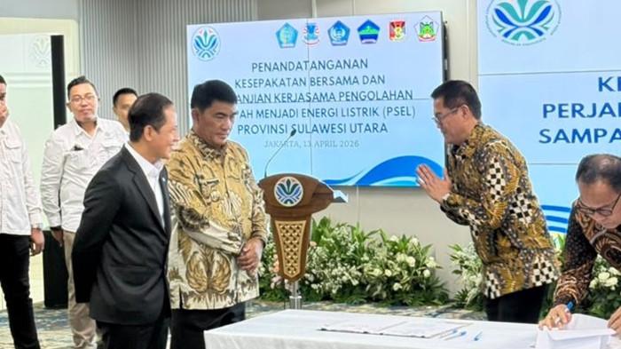 Bupati Minut Joune Ganda teken kerja sama dengan Kementerian LH