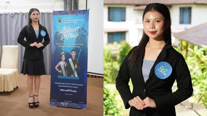 CEWEK MANADO - Sosok Calysta Sentinuwo. Putri Lingkungan Hidup Sulut 2026.