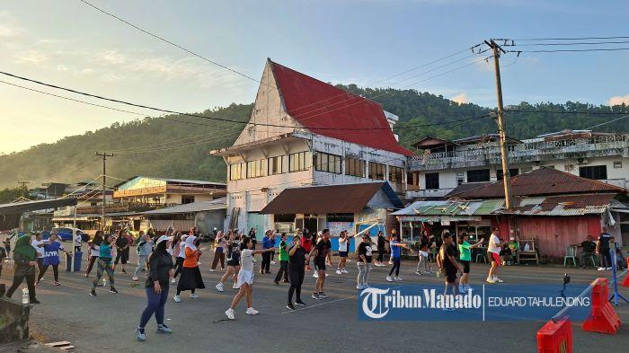 Boulevard Tahuna Jadi Tempat Favorit Warga untuk Berolahraga dan Rekreasi Saat CFD