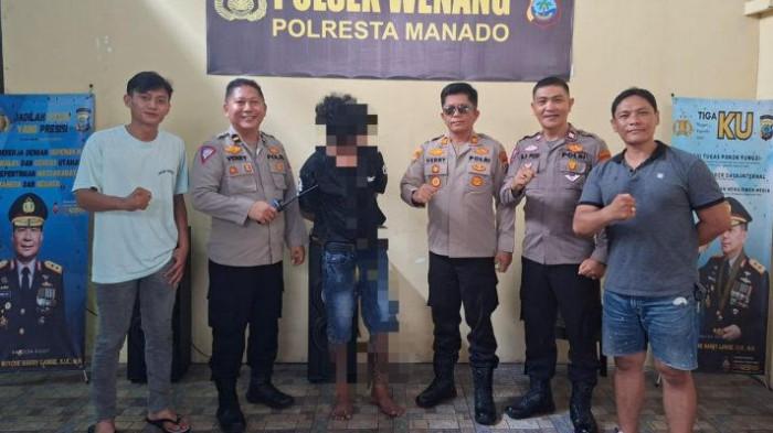Sosok CVA Warga Teling Diduga Terlibat Pencurian 8 Motor di Manado dan Mitra, Ditangkap saat Mau Ini
