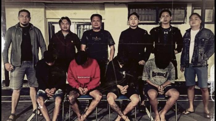 Deretan Fakta Ditangkapnya 4 Pelaku Penganiayaan di Desa Kaayuran Minahasa: Miras di Kandang Babi