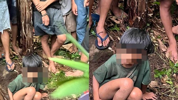 DITEMUKAN - Roy Rusly bocah 6 tahun warga Desa Tombuluan, Kecamatan Tombulu, Kabupaten Minahasa, akhirnya ditemukan, Senin (17/11/2025) pukul 16.15 Wita. Roy kini dibawa ke rumah sakit.