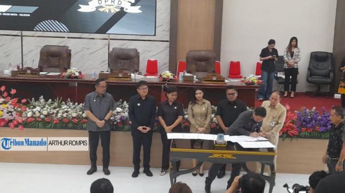 APBD P 2025 Kota Manado Ditetapkan, Ini Kata Andrei Angouw