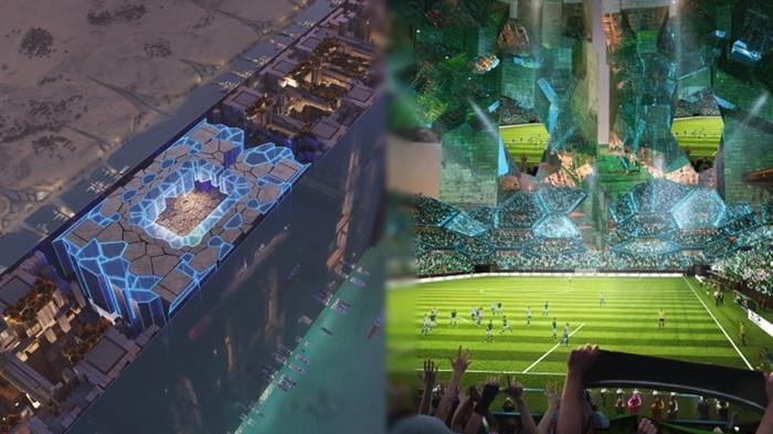 Demi Piala Dunia 2034, Arab Saudi Akan Bangun Stadion di Atas Langit dengan Biaya Rp 16,6 Triliun