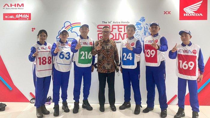 Honda DAW Utus 6 Peserta ke Kompetisi Instruktur Safety Riding AHM