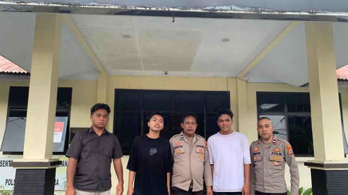 DITEMUKAN SELAMAT - Dua pemuda asal Kota Bitung yang sempat dilaporkan hilang kontak di kawasan Gunung Lokon, Kota Tomohon, Sulawesi Utara akhirnya ditemukan dalam keadaan selamat, Kamis (19/2/2026) siang.