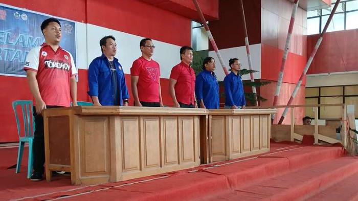 ESPORT - pembukaan Turnamen E-Sport Mobile Legends yang digelar Karang.LO0