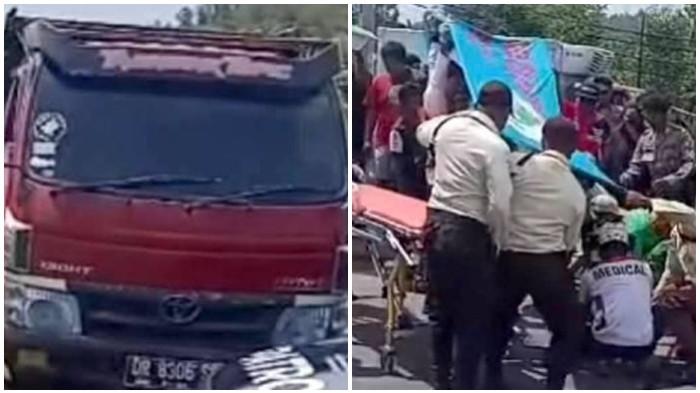 Kecelakaan Maut, Seorang Siswi Tewas, Korban Tabrak Truk yang Sedang Belok