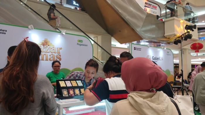 GALERI 24 - Galeri 24 turut ambil bagian dalam acara Tring by Pegadaian yang digelar di Atrium Mega Mall Manado, Sulawesi Utara, Jumat (23/1/2026). Mereka menghadirkan talkshow seputar literasi emas dan produk Pegadaian.
