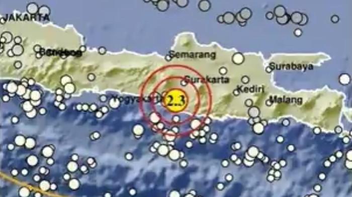 Gempa Bumi di Yogyakarta Rabu 29 Oktober 2025, Info BMKG Titik dan Magnitudonya