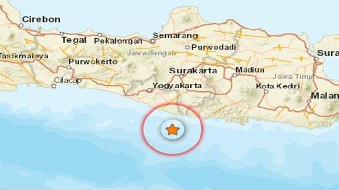 Gempa Guncang Yogyakarta Pagi Ini Senin 20 Februari 2023, Baru Saja Guncang di Laut, Info BMKG