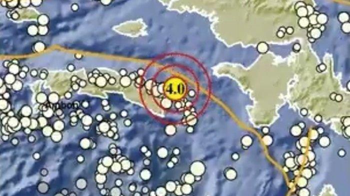 Gempa Terkini Pagi Ini Kamis 20 Februari 2025, Info BMKG Magnitudo 4,0 di Laut