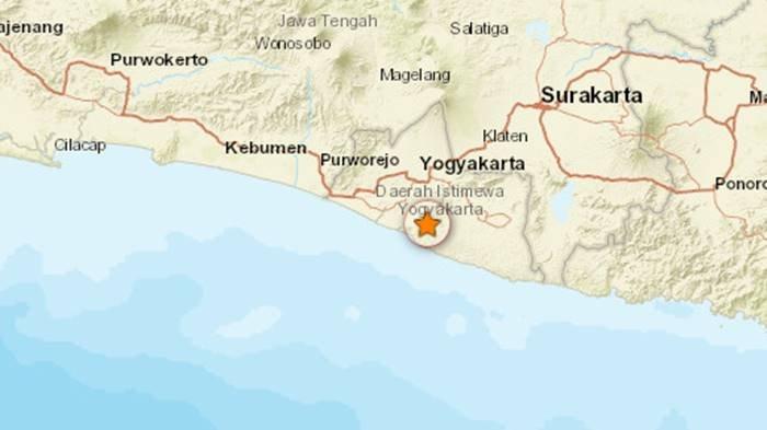 Gempa Terkini di Yogyakarta Malam Ini Selasa 17 Oktober 2023, Info BMKG Magnitudonya