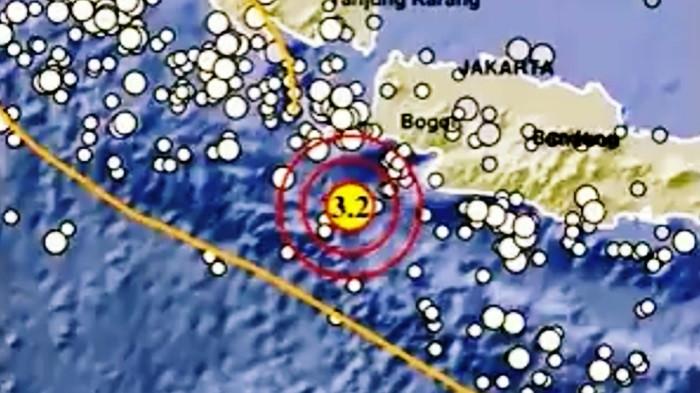 Gempa Bumi Terkini di Banten Minggu 26 Oktober 2025, Info BMKG Titik Lokasi dan Magnitudonya