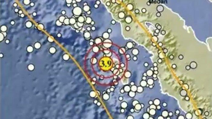 Gempa Bumi di Sumatera Utara Sore Ini Selasa 1 Juli 2025, Berikut Info BMKG Magnitudonya