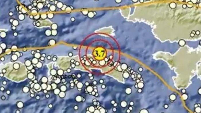 Gempa Terkini Pagi Ini Kamis 31 Agustus 2023, Baru Saja Guncang di Laut, Info BMKG Magnitudonya