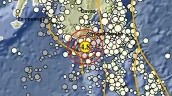Gempa Terkini di Sulawesi Utara Sore Ini Minggu 14 Juli 2024, Info BMKG Magnitudo 4,8 di Laut