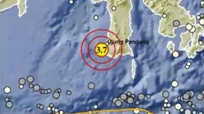 Gempa Terkini Siang Ini Minggu 14 Juli 2024, Info BMKG Magnitudo 3,7 di Laut