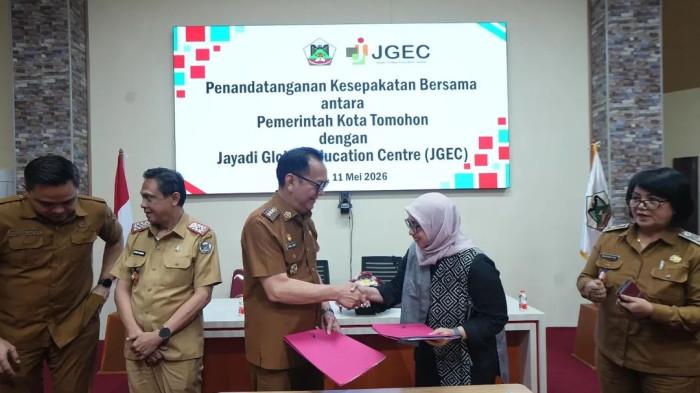 HARAPAN - Pemerintah Kota Tomohon kembali memperpanjang kerja sama.-09
