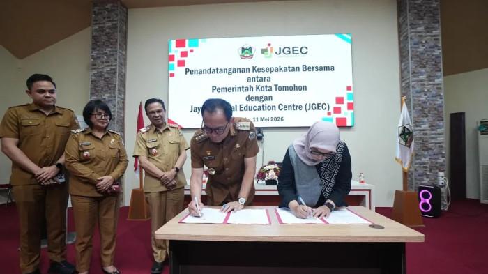 HARAPAN - Pemerintah Kota Tomohon kembali memperpanjang kerja sama.563W