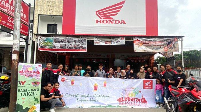 NgabubuRIDE Honda DAW di Gorontalo, Bagi Takjil, City Rolling dan Bakti Sosial ke Panti Asuhan