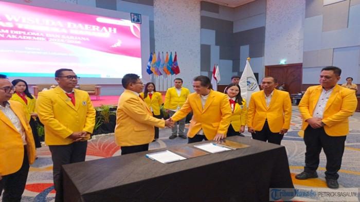 Ikatan Alumni UT Manado yang dilantik