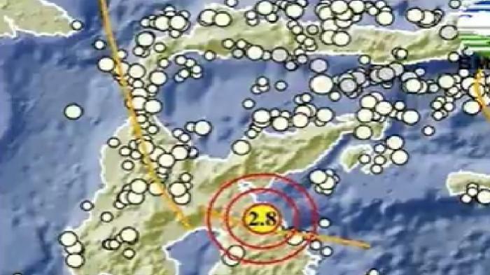 Gempa Bumi Guncang Sulawesi Senin 27 Oktober 2025, Gempanya Baru Saja Terjadi, Info Lengkap di Sini