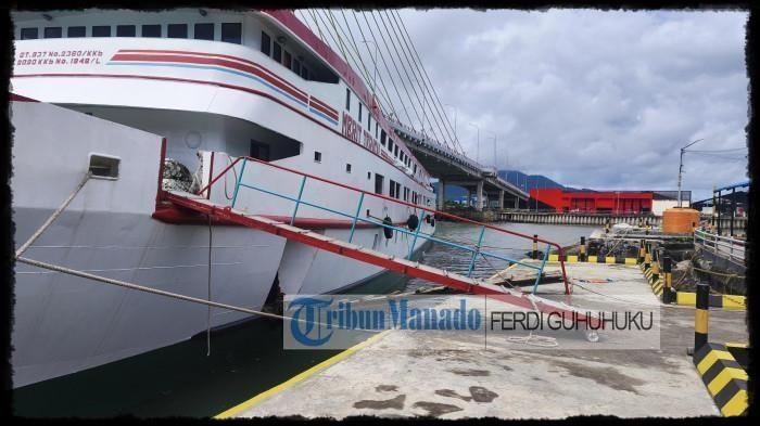 JADWAL KAPAL - Kapal yang berlabuh di Pelabuhan Manado, Sulut, didokumentasikan beberapa waktu lalu.