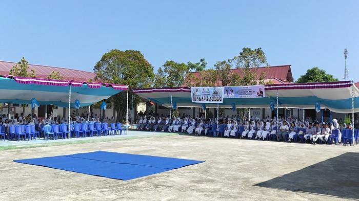 KAMPANYE LITERASI - Ketua Umum PPLSU Standius Bara Prima m