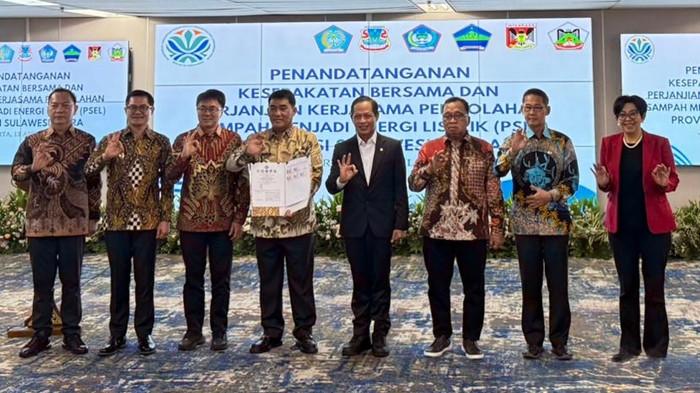 KERJA SAMA - Bupati Minut Dr Joune Ganda teken kerja sama