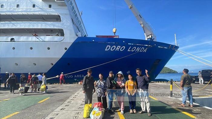 KM Dorolonda pelabuhan samudera bitung penumpang