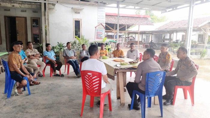 Polsek Lolayan Gelar Curhat Kamtibmas di Desa Bakan Bolmong Sulawesi Utara