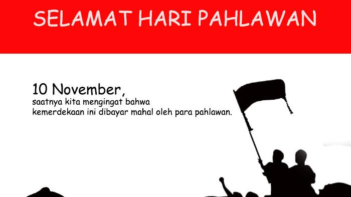 Kata-kata mutiara ucapan Selamat Hari Pahlawan 2025.Gambar 2