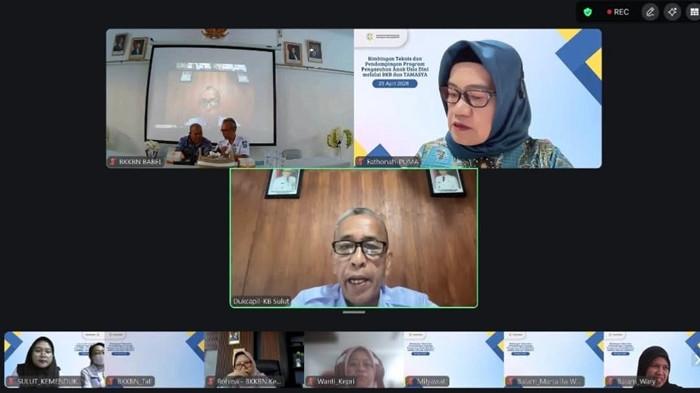 Kepala Dinas Dukcapil KB Sulut, Cristodharma Sondakh jadi narasumber