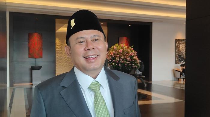 ANGGOTA DEWAN - Ketua Fraksi PKB DPR periode 2019-2024, Cucun Ahmad Syamsurijal sebelum pelantikan anggota DPR periode 2024-2029, di Jakarta, Selasa (1/10/2024).