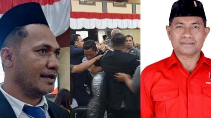 Sosok Qudus Tehuayo dan Julianus Wattimena, Anggota DPRD Maluku Tengah Nyaris Adu Jotos di Paripurna