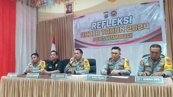 Kaleidoskop Penanganan Hukum Polres Kotamobagu 2024: Data Kasus Kriminal, Lalu Lintas, dan Narkoba
