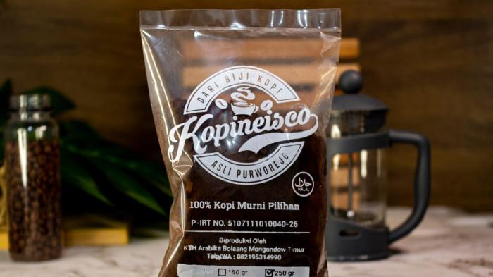 LIPUTAN UMKM - Kopi tubruk Kopineisco. Kopineisco merupakan UMKM asal Boltim, Sulawesi Utara.