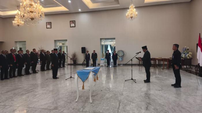 LANTIK: John Ismael Marentek sah dilantik menjadi Kepala Badan Kepegawaian Daerah (BKD) Provinsi Sulawesi Utara (Sulut), Senin (25/5/2026).