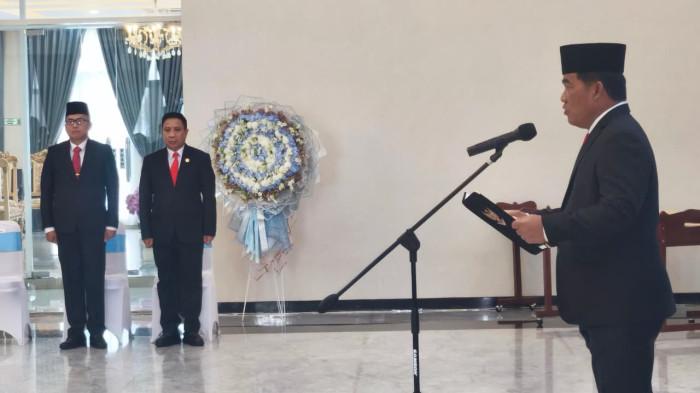 LANTIK: John Ismael Marentek sah dilantik menjadi Kepala Badan Kepegawaian Daerah (BKD) Provinsi Sulawesi Utara (Sulut), Senin (25/5/2026).