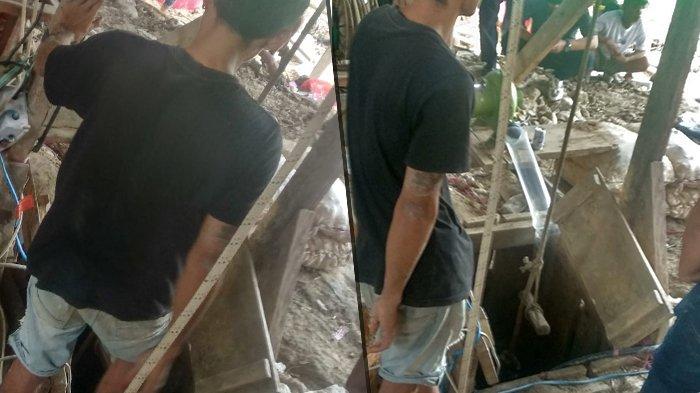 Detik-detik Air Masuk ke Dalam Lubang Tambang Tatelu Minahasa Utara, 3 Penambang Terjebak