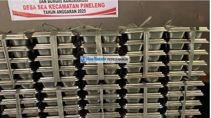 MAKAN BERGIZI - MBG 3B di Desa Sea Minahasa Bantu Cegah Gizi Kurang, Kader Kesehatan Harap Program Ini Terus Berlanjut.