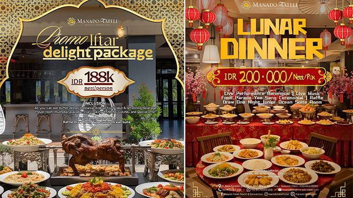 Manado Tateli Resort & Convention memberikan penawaran spesial. Foto kolase 2