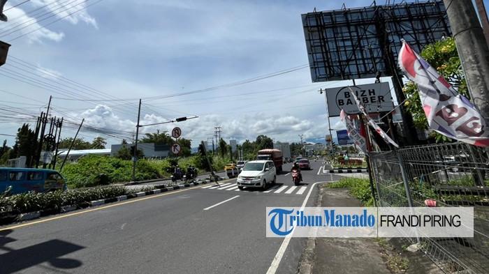 TKP - Kecelakaan lalu lintas terjadi di Jalan A.A. Maramis, Kelurahan Kairagi II, Kecamatan Mapanget, Kota Manado, Provinsi Sulawesi Utara (Sulut), Jumat (24/10/2025) pagi. Mobil minibus Toyota Fortuner berwarna putih dengan nomor polisi DB 1713 QM mengalami kecelakaan tunggal.