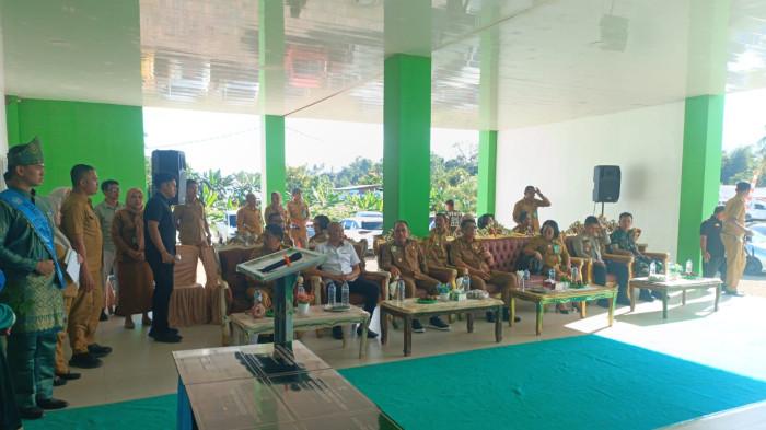 PELAYANAN - Soft opening pelayanan kesehatan UPTD rumah sakit umum tipe D Pratama di desa Modomang, Kecamatan Dumoga Timur, Senin (11/05/2026).