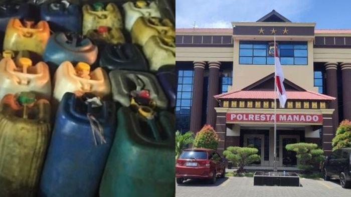PENANGKAPAN MAFIA SOLAR - Tim Alpha Resmob Polresta Manado berhasil membekuk tiga pria yang diduga kuat terlibat dalam penyalahgunaan dan penimbunan solar subsidi. Penangkapan ini dilakukan di wilayah Kecamatan Singkil, Kota Manado, Sulawesi Utara, pada Sabtu (4/10/2025) dini hari.