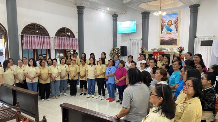 PERAYAAN - Jemaat Gereja Masehi Injili di Minahasa (GMIM) Wilayah Manado Timur IV menggelar perayaan Hari Ulang Tahun (HUT) ke-14 pada Jumat (16/5/2026) pagi. Kegiatan dipusatkan di Gedung Gereja GMIM Jemaat 